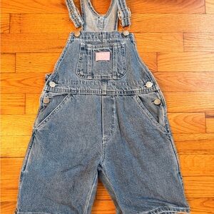 Vintage kids OshKosh B'gosh denim shortalls